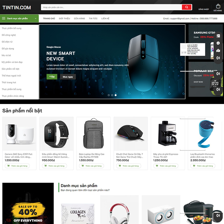 Website Công Nghệ 1