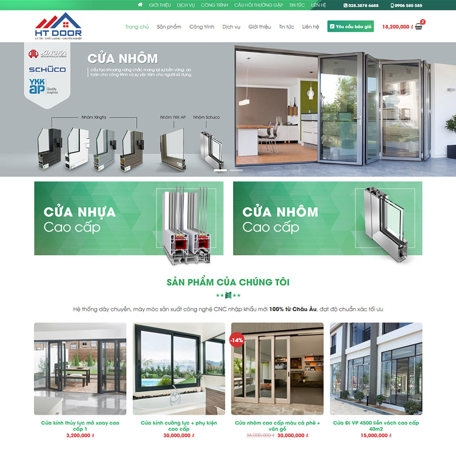 Website Cửa Nhôm 1