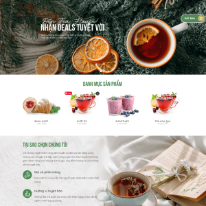 Website Trà Thảo Mộc 1