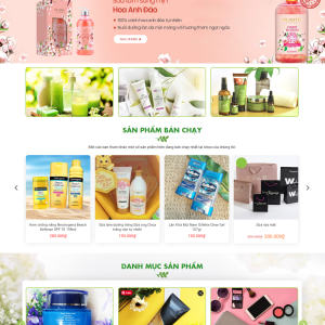 Website bán Mỹ phẩm 7