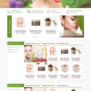 Website bán Mỹ phẩm 4