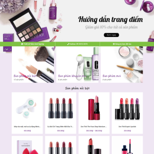 Website bán Mỹ phẩm 11