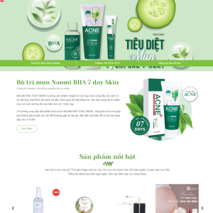 Website bán Mỹ phẩm 12