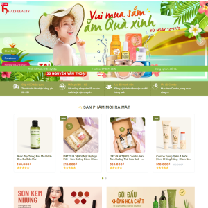 Website mỹ phẩm 18